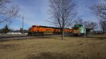 BNSF 7264 + BN 11368